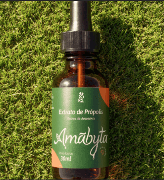 EXTRATO DE PRÓPOLIS AMÃBYTA ARTESANAL 30ML