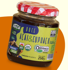 DOCE RECA DE AÇAÍ & CUPUAÇU ORGÂNICO 250G
