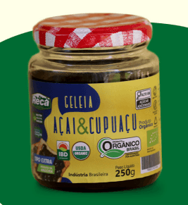 GELEIA DE AÇAÍ COM CUPUAÇU ORGANICO RECA