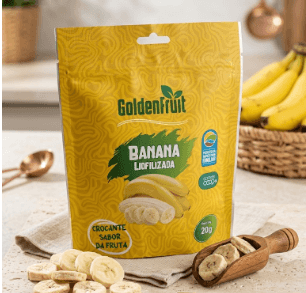 BANANA LIOFILIZADA GOLDENFRUIT 20G